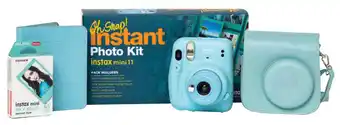 The Good Guys Instax instant photo kit - sky blue offer