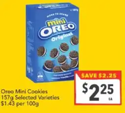 Supa Valu Oreo Mini Cookies offer