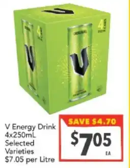 Supa Valu V Energy Drink offer
