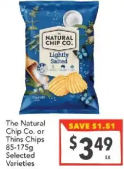 Supa Valu The Natural Chip Co. or Thins Chips offer