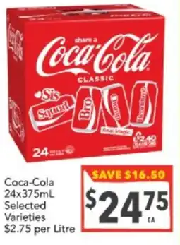 Supa Valu Coca-Cola offer