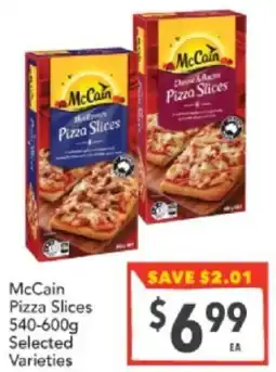 Supa Valu McCain Pizza Slices offer