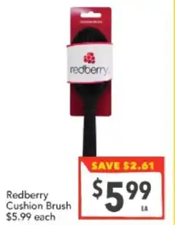 Supa Valu Redberry Cushion Brush offer