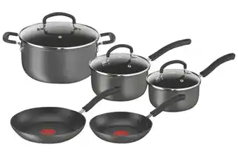 The Good Guys Tefal inspire hard anodised - 5 piece set offer