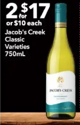 Supa Valu Jacob's Creek offer