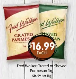 Spudshed Grated or Shaved Parmesan offer