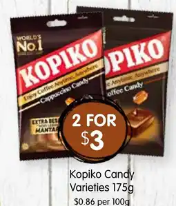Spudshed Kopiko Candy Varieties offer