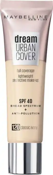 Coles Maybelline Dream Urban Cover SPF40 Foundation 30mL offer