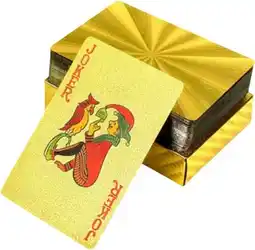 Toymate Whizz Kid Games Premium All Gold Playing Cards offer