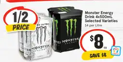 IGA Monster Energy offer