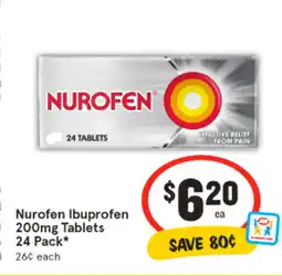 IGA Nurofen Ibuprofen offer
