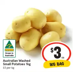 IGA Australian washed small potatoes offer