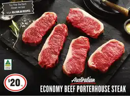 IGA ECONOMY BEEF PORTERHOUSE STEAK offer