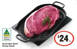 IGA Australian Beef Rump Steak offer
