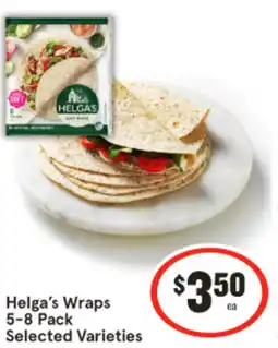 IGA Helga's Wraps offer