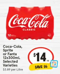 IGA Coca-Cola, Sprite or Fanta offer