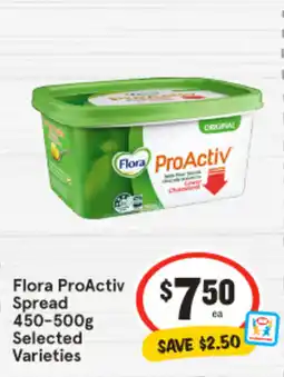 IGA Flora ProActiv Spread offer