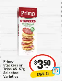 IGA Primo Stackers or Trios offer
