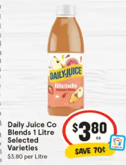 IGA Daily Juice Co Blends offer