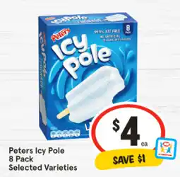 IGA Peters Icy Pole offer