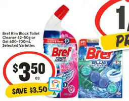 IGA Bref Rim Block Toilet Cleaner offer
