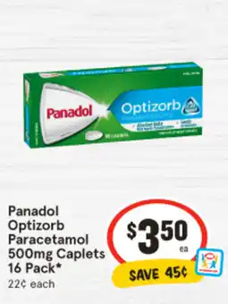 IGA Panadol Optizorb Paracetamol offer