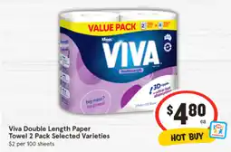 IGA Viva Double Length Paper Towel offer