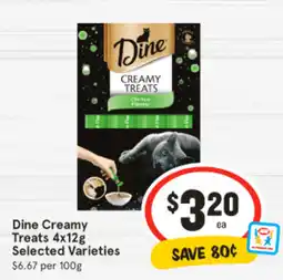 IGA Dine Creamy Treats offer