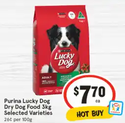IGA Purina Lucky Dog Dry Dog Food offer