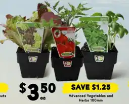 Drakes Advanced Vegetables and Herbs offer