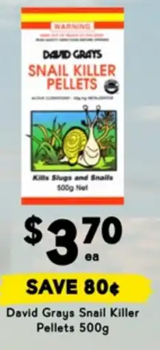 Drakes David Grays Snail Killer Pellets offer
