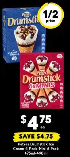 Drakes Peters Drumstick Ice Cream offer
