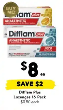 Drakes Difflam Plus Lozenges offer