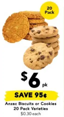Drakes Anzac Biscuits or Cookies offer