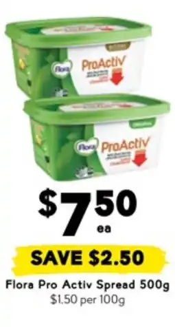 Drakes Flora Pro Activ Spread offer