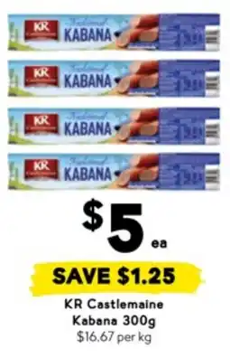 Drakes KR Castlemaine Kabana offer