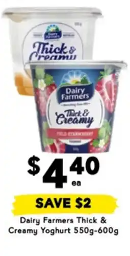 Drakes Dairy Farmers Thick & Creamy Yoghurt offer