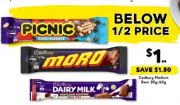 Drakes Cadbury Medium Bars offer
