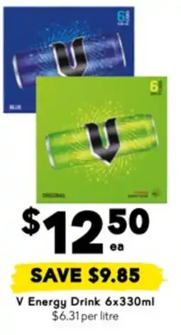 Drakes V Energy Drink offer