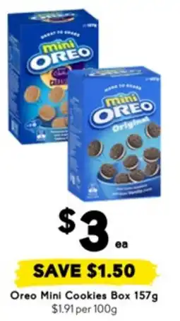 Drakes Oreo Mini Cookies Box offer