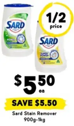 Drakes Sard Stain Remover offer