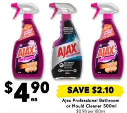 Drakes Ajax Professional Bathroom or Mould Cleaner offer