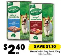 Drakes Nature's Gift Dog Food offer