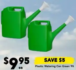 Drakes Plastic Watering Can Green offer