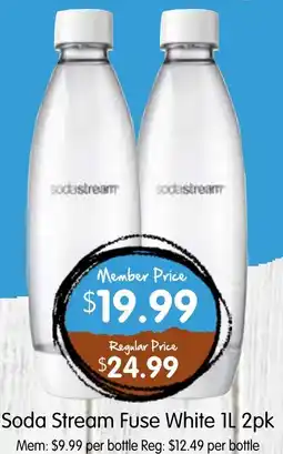 Spudshed Soda Stream Fuse White offer