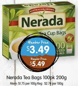 Spudshed Nerada Tea Bags offer