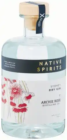 Coles Native Spirits Sydney Dry Gin by Archie Rose 500mL offer