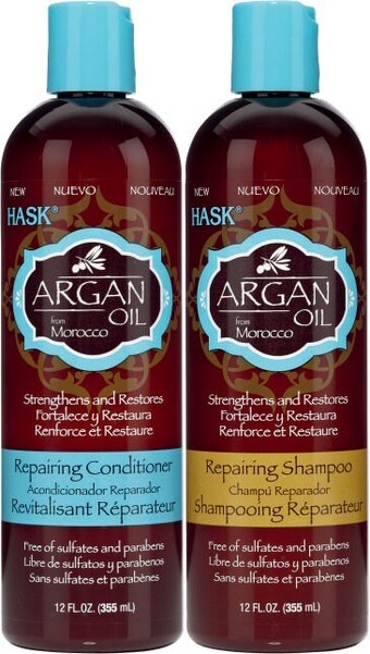 Coles Hask Shampoo or Conditioner 355mL offer