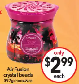 Cheap as Chips Air Fusion crystal beads offer