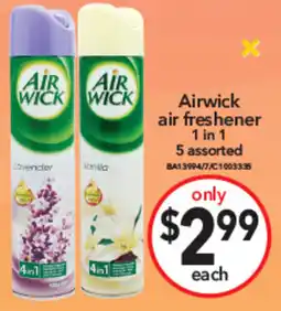 Cheap as Chips Airwick air freshener offer